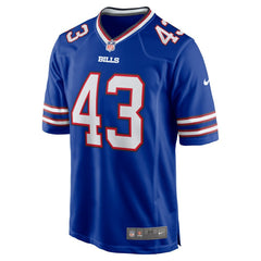 Terrel Bernard Buffalo Bills Game Player Jersey - Royal - Nike