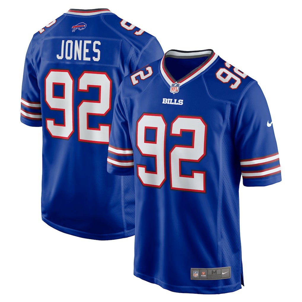 DaQuan Jones Buffalo Bills Game Player Jersey - Royal - Nike