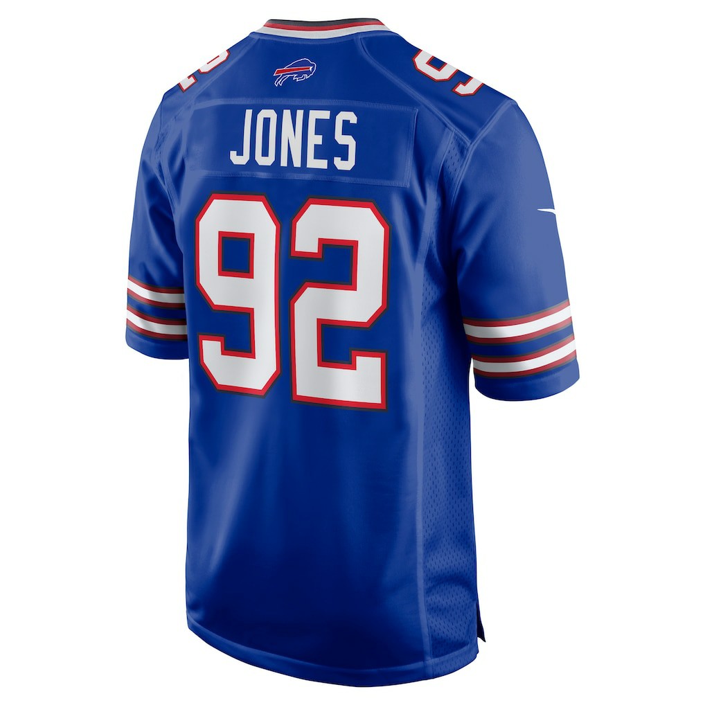 DaQuan Jones Buffalo Bills Game Player Jersey - Royal - Nike