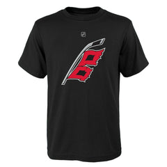 Sebastian Aho Carolina Hurricanes Youth Player Name & Number T-Shirt - Black | NHL on sale