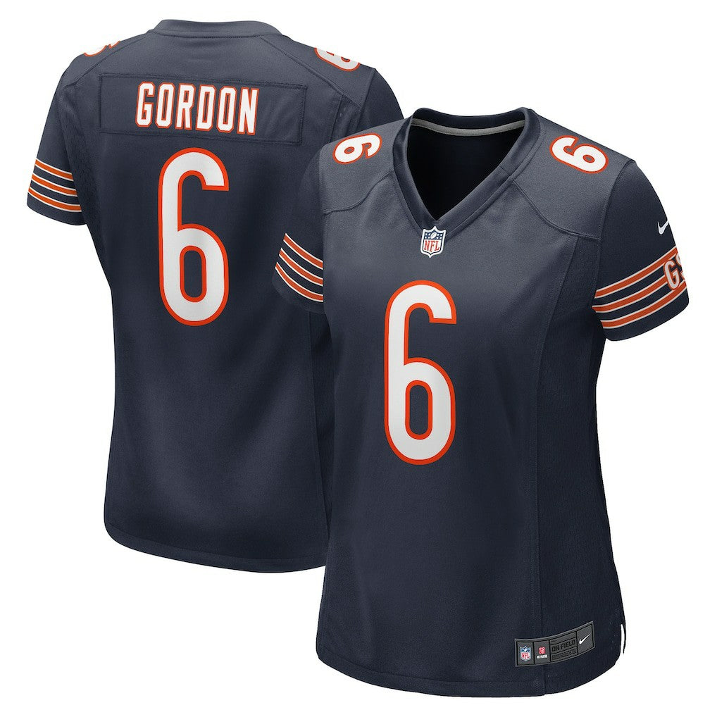 Kyler Gordon Chicago Bears Women's Game Player Jersey - Navy - Nike