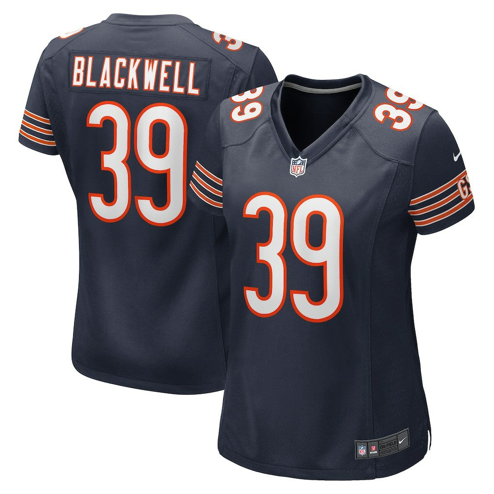 Josh Blackwell Chicago Bears Women's Game Player Jersey - Navy - Nike
