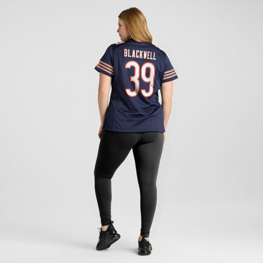 Josh Blackwell Chicago Bears Women's Game Player Jersey - Navy - Nike