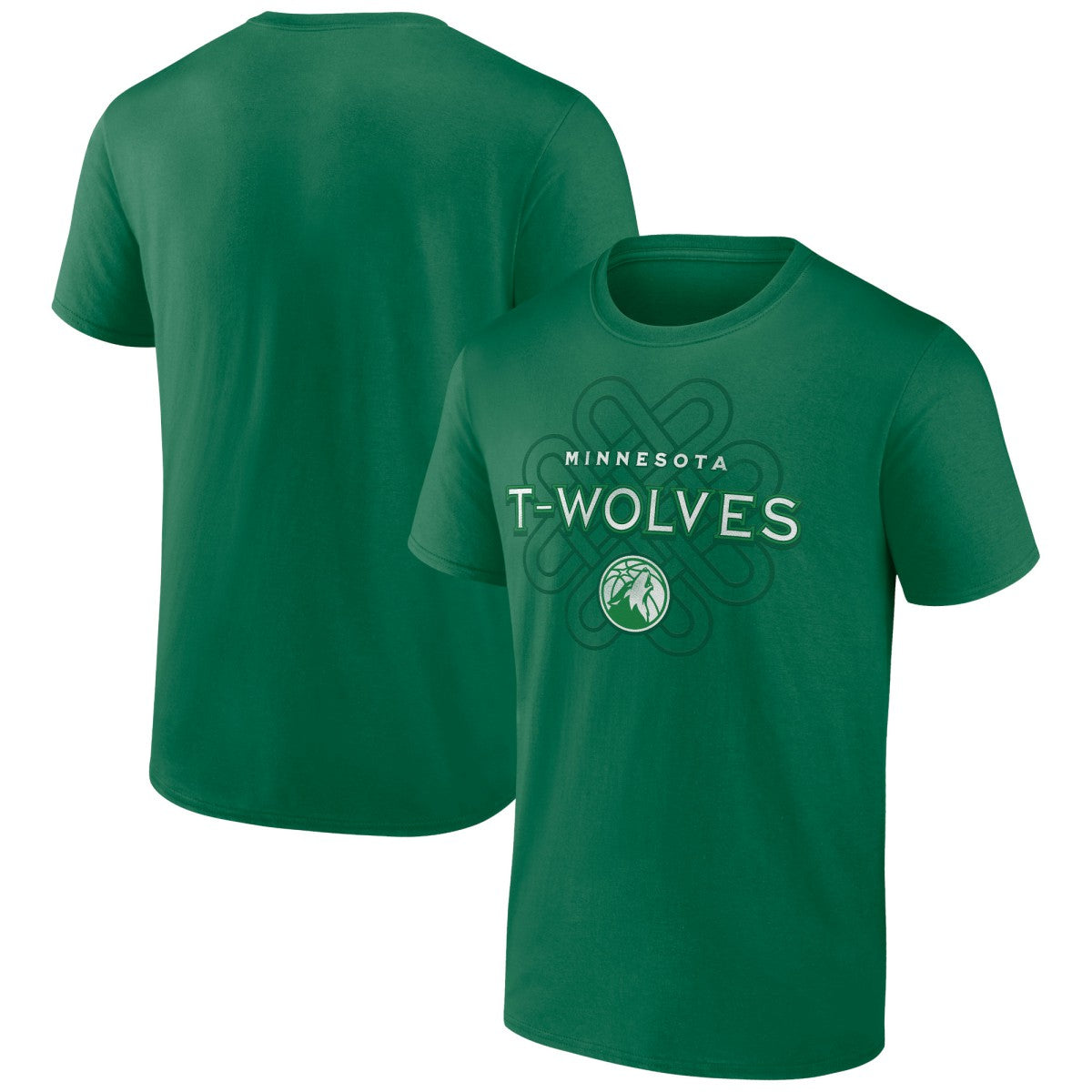 Minnesota Timberwolves Celtic Knot T-Shirt Green