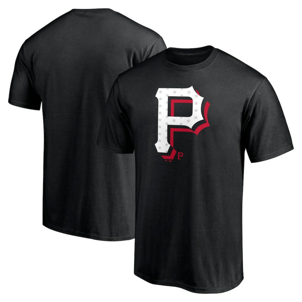 Pittsburgh Pirates Red White and Team T-Shirt for sale
