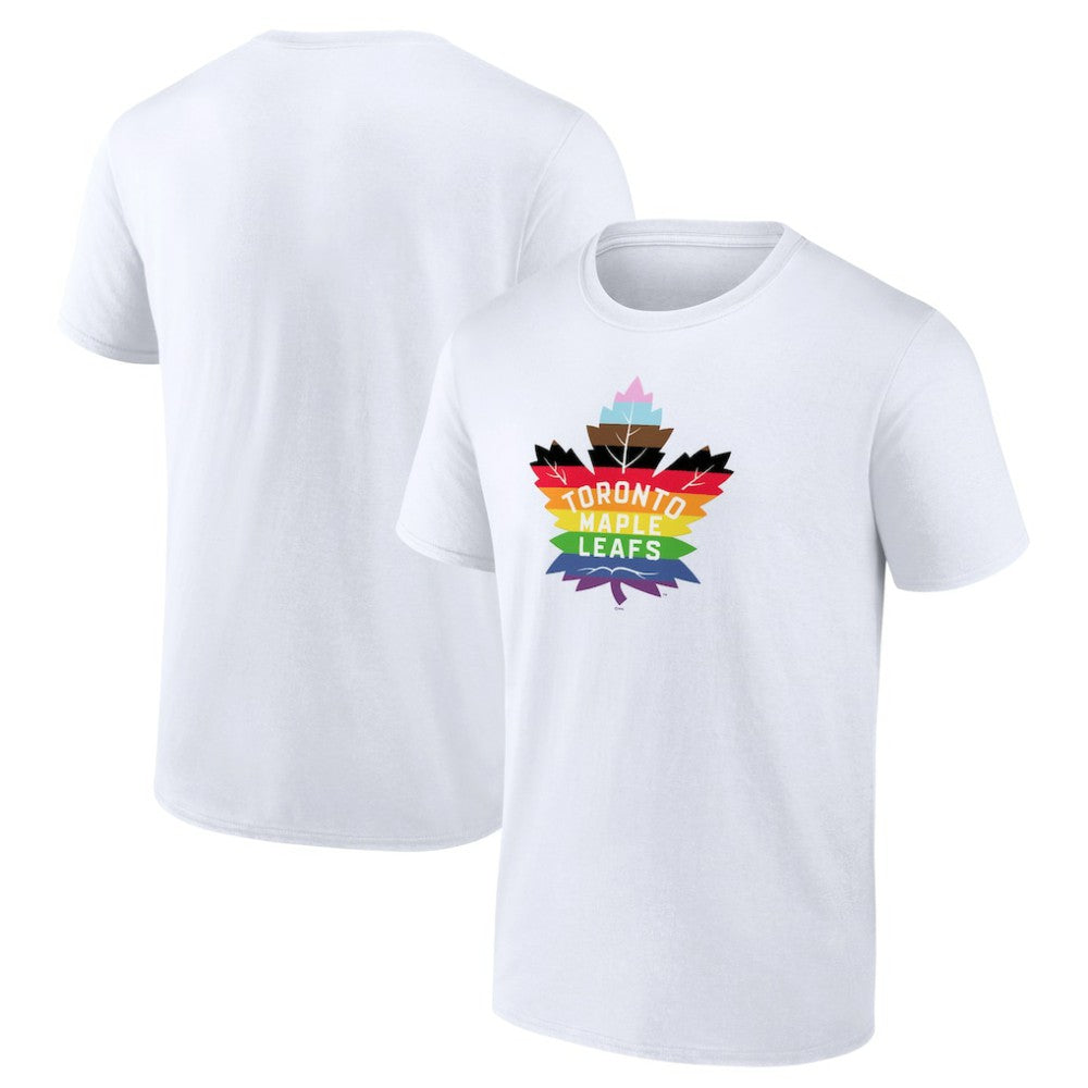 Toronto Maple Leafs Team Pride Logo T-Shirt - White | NHL on sale