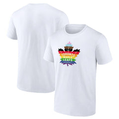 Toronto Maple Leafs Team Pride Logo T-Shirt - White | NHL on sale