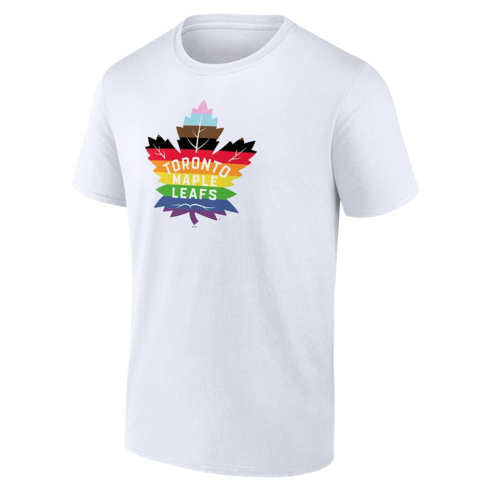 Toronto Maple Leafs Team Pride Logo T-Shirt - White | NHL on sale