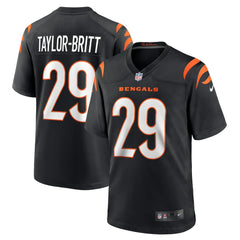 Cam Taylor-Britt Cincinnati Bengals Game Player Jersey - Black - Nike