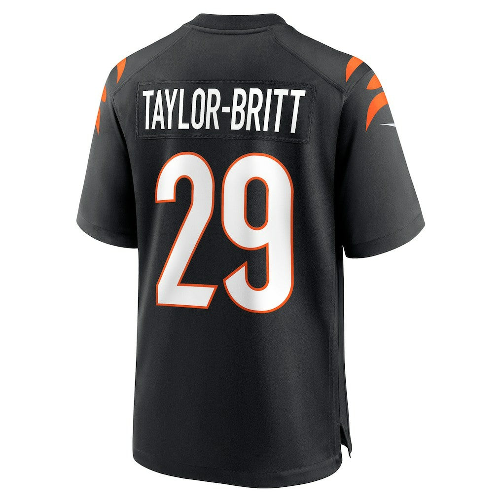 Cam Taylor-Britt Cincinnati Bengals Game Player Jersey - Black - Nike