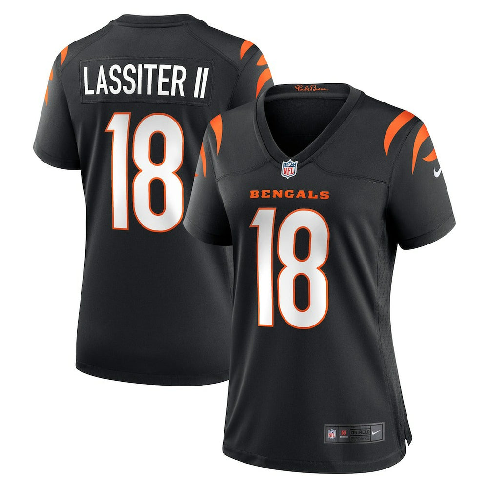 Kwamie Lassiter II Cincinnati Bengals Women's Game Player Jersey - Black - Nike