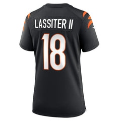 Kwamie Lassiter II Cincinnati Bengals Women's Game Player Jersey - Black - Nike
