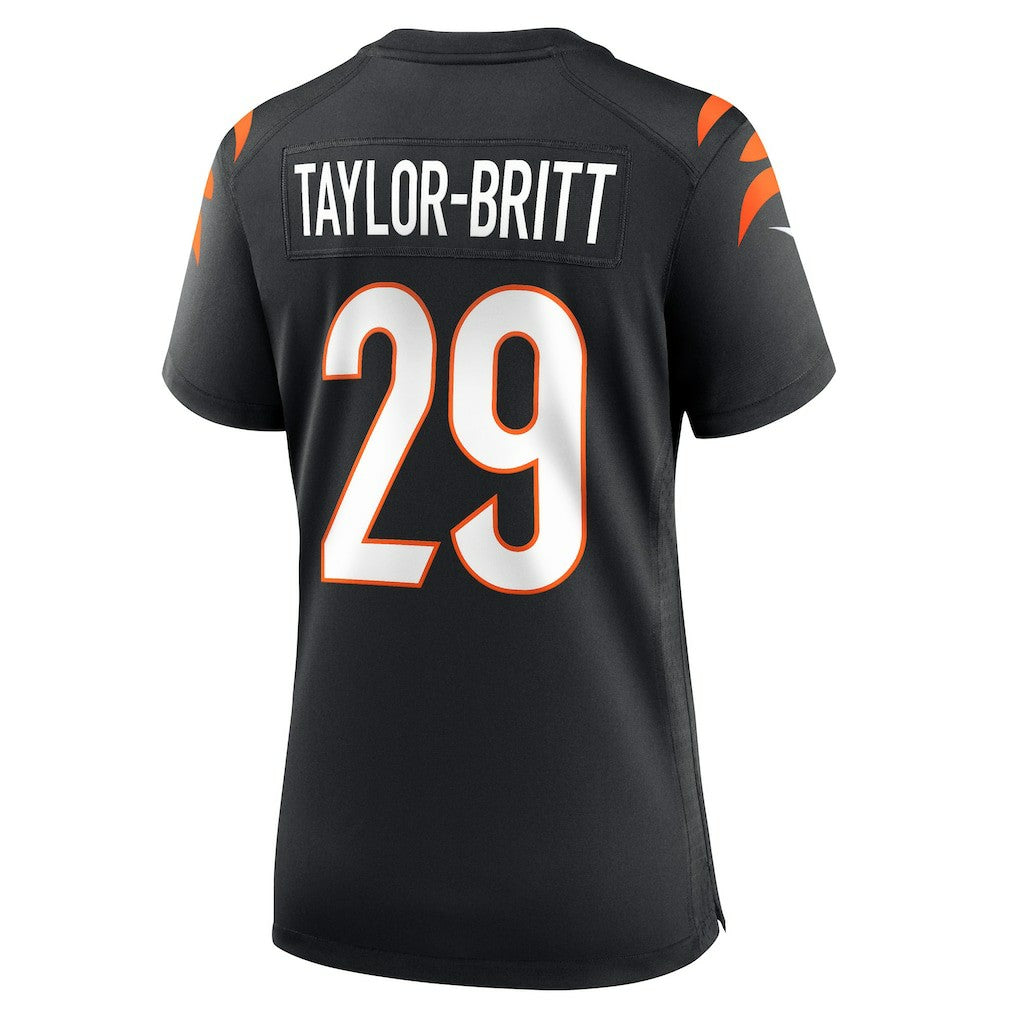 Cam Taylor-Britt Cincinnati Bengals Women's Game Player Jersey - Black - Nike