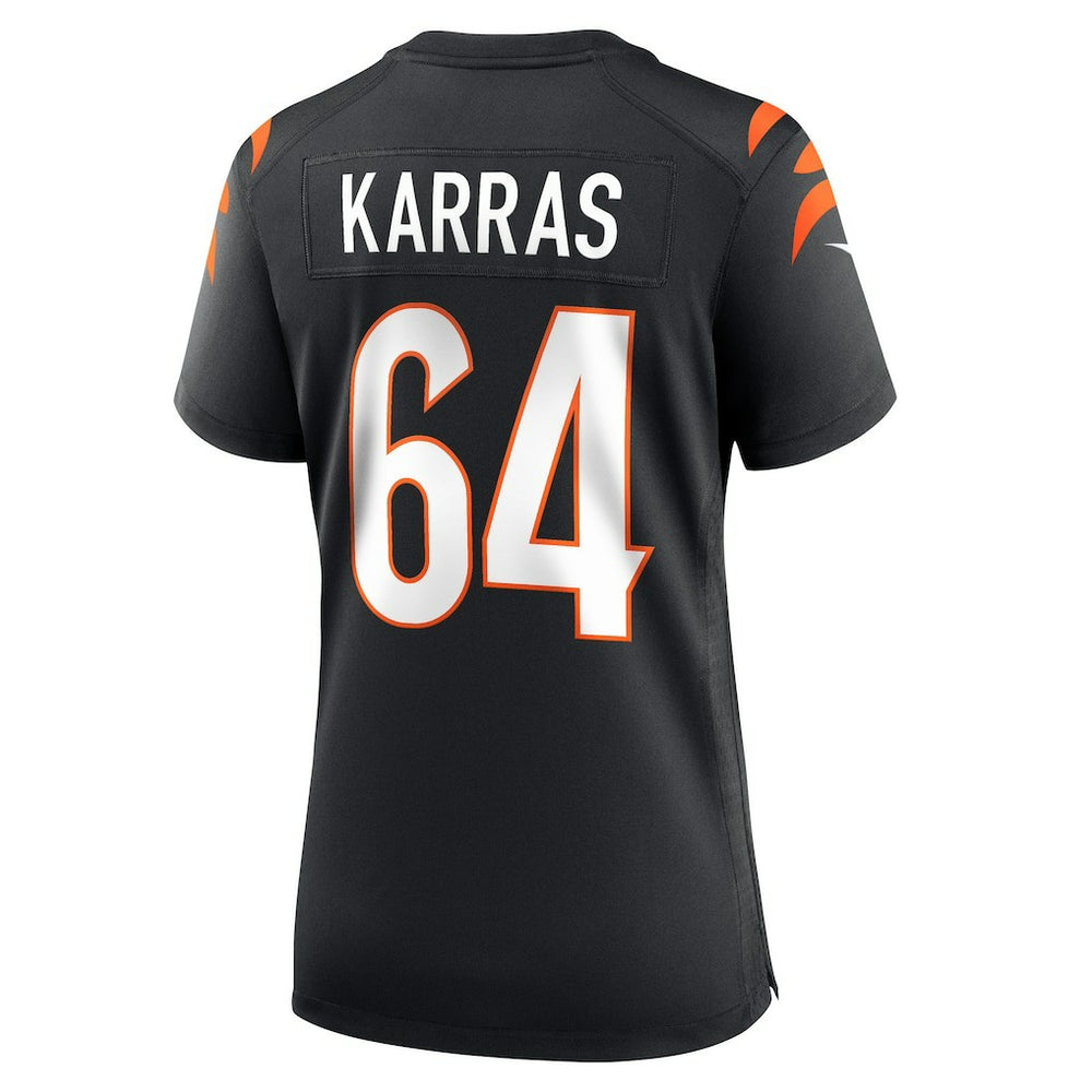 Ted Karras Cincinnati Bengals Women's Game Player Jersey - Black - Nike