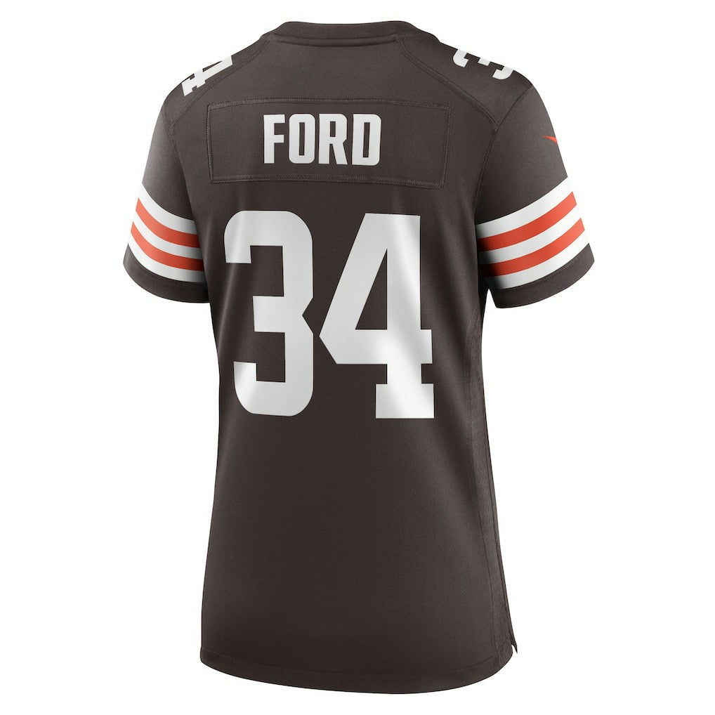 Jerome Ford Cleveland Browns Women's Game Player Jersey - Brown - Nike