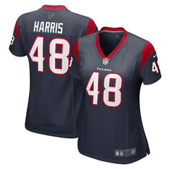 Christian Harris Houston Texans Women's Game Player Jersey - Navy - Nike