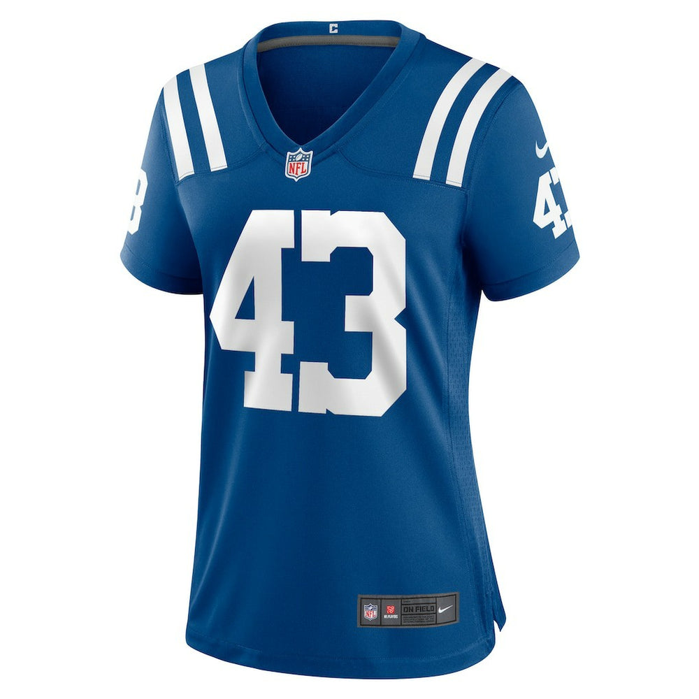 Trevor Denbow Indianapolis Colts Women's Game Player Jersey - Royal - Nike