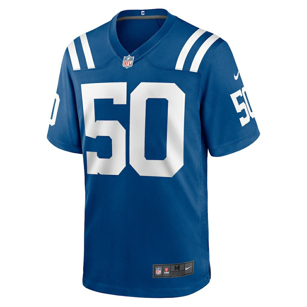 Segun Olubi Indianapolis Colts Game Player Jersey - Royal - Nike