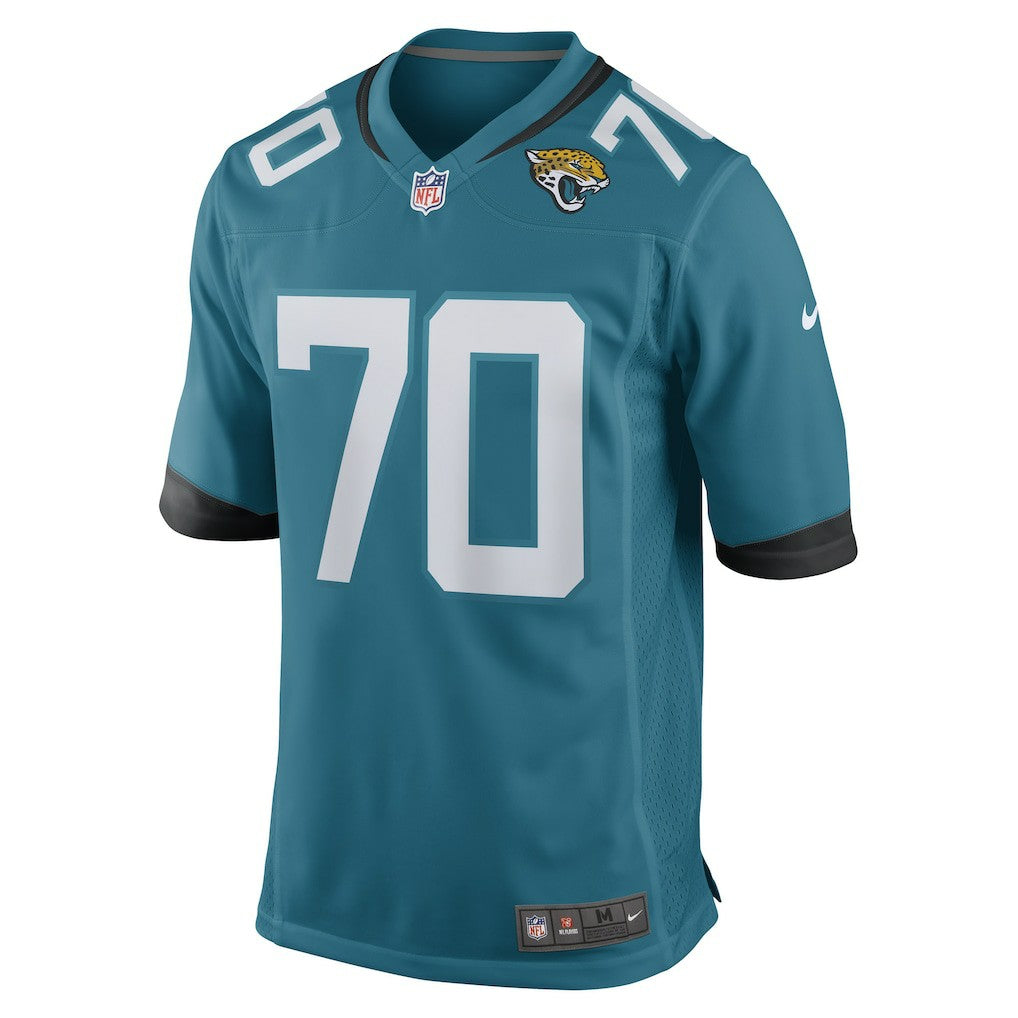 Cole Van Lanen Jacksonville Jaguars Game Player Jersey - Teal - Nike