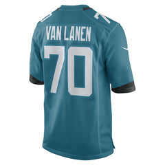 Cole Van Lanen Jacksonville Jaguars Game Player Jersey - Teal - Nike
