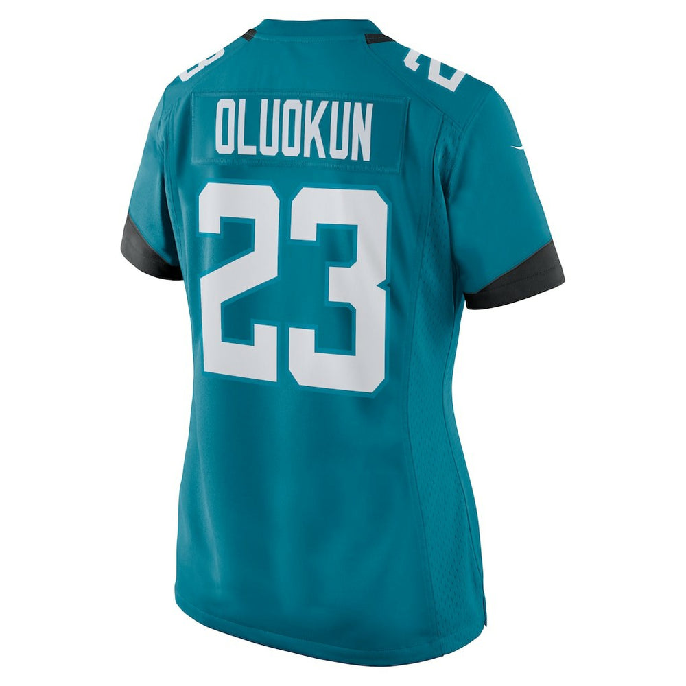 Foyesade Oluokun Jacksonville Jaguars Women's Game Player Jersey - Teal - Nike