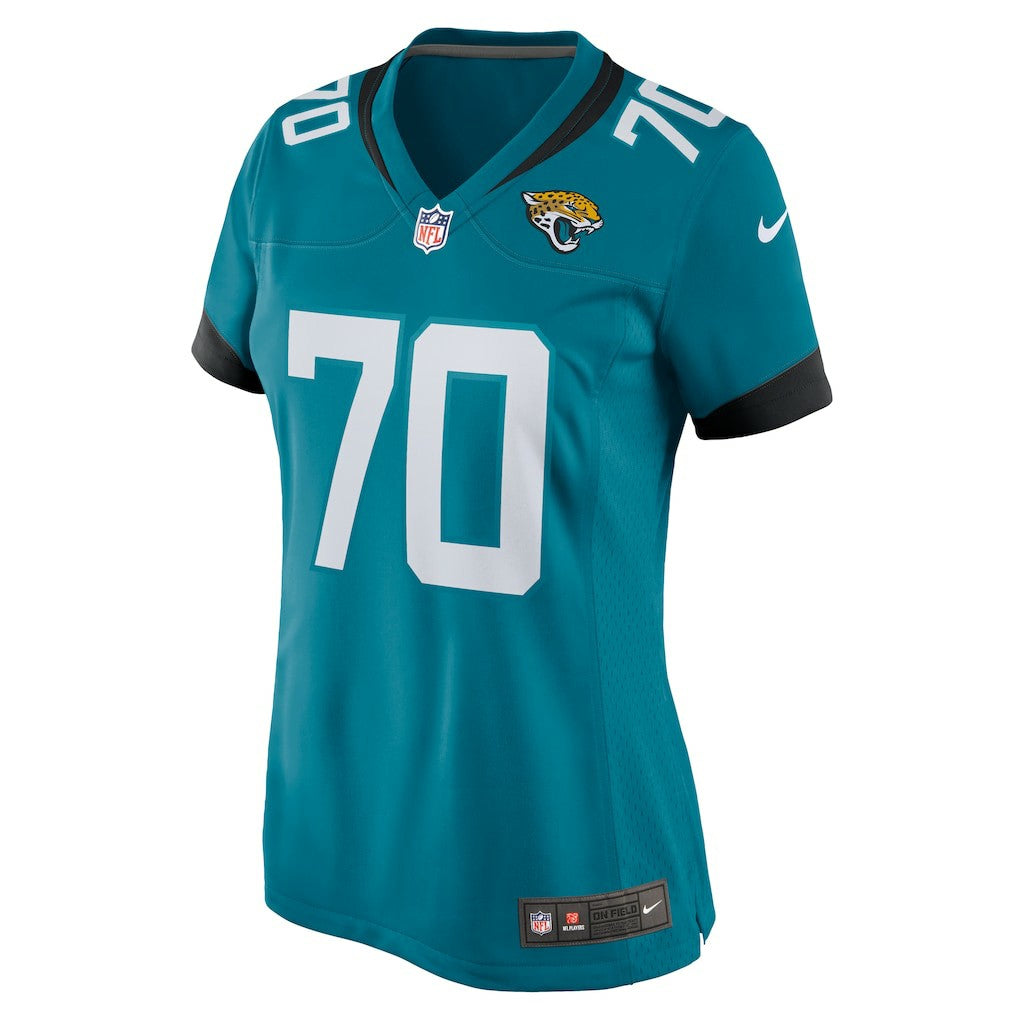 Cole Van Lanen Jacksonville Jaguars Women's Game Player Jersey - Teal - Nike