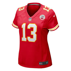 Nazeeh Johnson Kansas City Chiefs Women's Game Player Jersey - Red - Nike