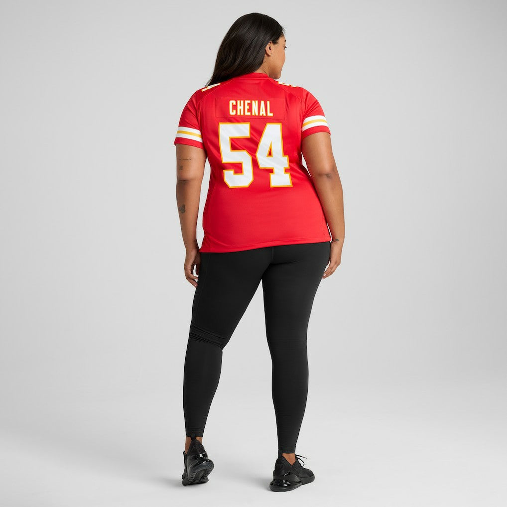 Leo Chenal Kansas City Chiefs Women's Game Player Jersey - Red - Nike
