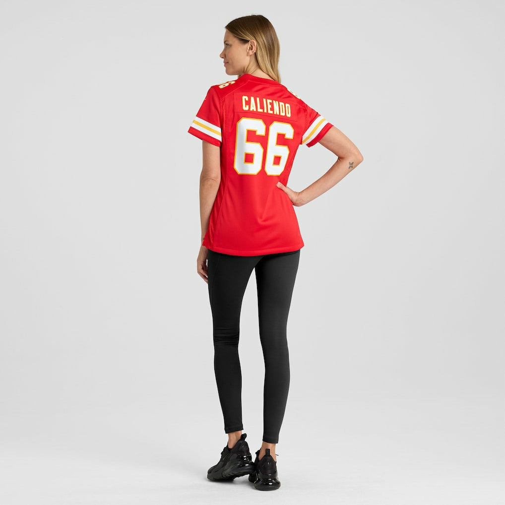Mike Caliendo Kansas City Chiefs Women's Game Player Jersey - Red - Nike