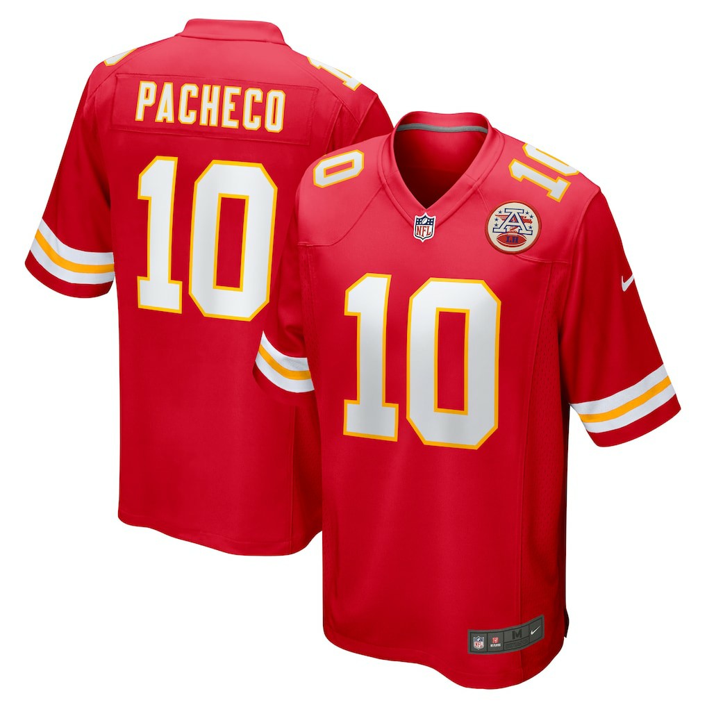 Isiah Pacheco Kansas City Chiefs Game Player Jersey - Red - Nike