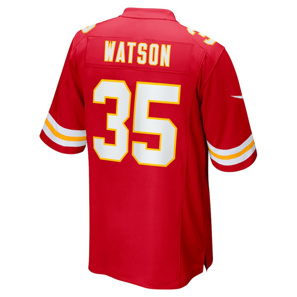 Jaylen Watson Kansas City Chiefs Game Player Jersey - Red - Nike