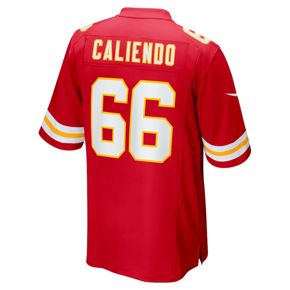 Mike Caliendo Kansas City Chiefs Game Player Jersey - Red - Nike
