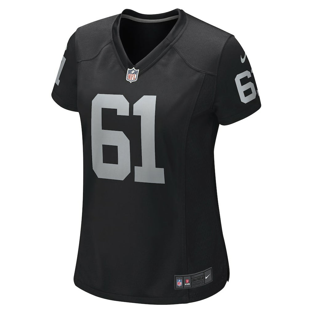 Jordan Meredith Las Vegas Raiders Women's Game Player Jersey - Black - Nike
