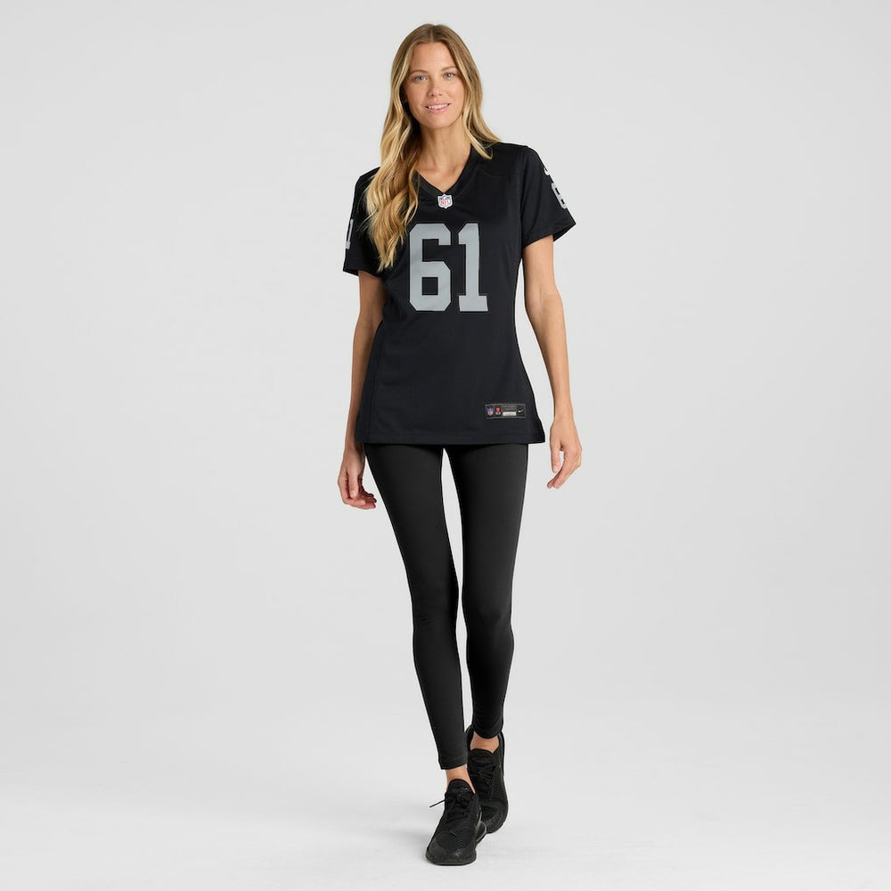 Jordan Meredith Las Vegas Raiders Women's Game Player Jersey - Black - Nike