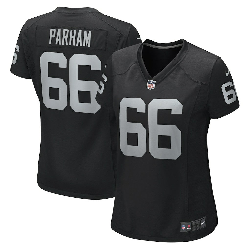 Dylan Parham Las Vegas Raiders Women's Game Player Jersey - Black - Nike