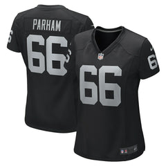 Dylan Parham Las Vegas Raiders Women's Game Player Jersey - Black - Nike