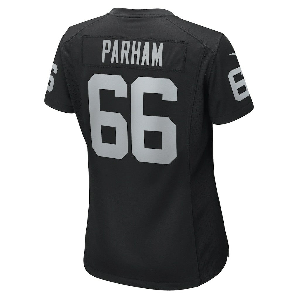 Dylan Parham Las Vegas Raiders Women's Game Player Jersey - Black - Nike