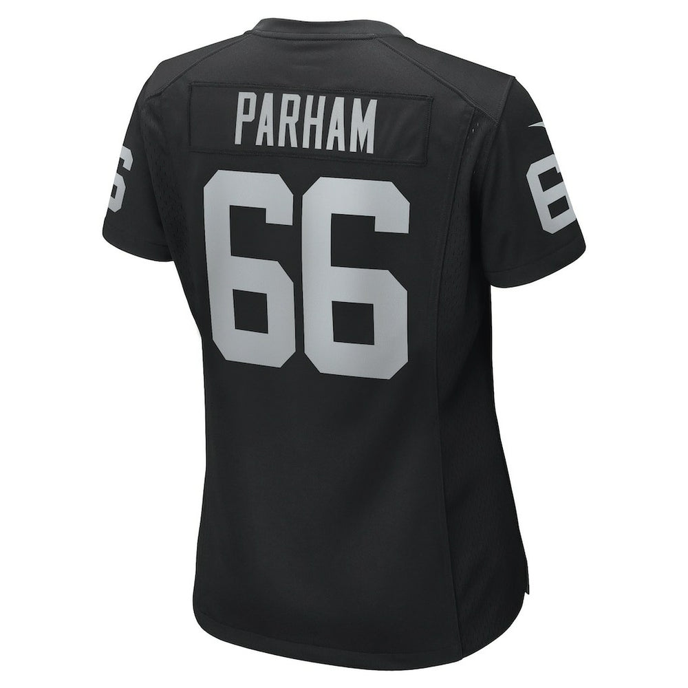 Dylan Parham Las Vegas Raiders Women's Game Player Jersey - Black - Nike