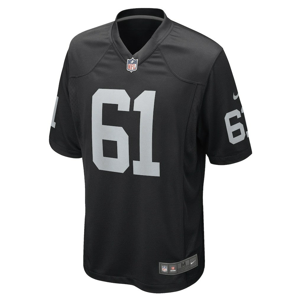 Jordan Meredith Las Vegas Raiders Game Player Jersey - Black - Nike