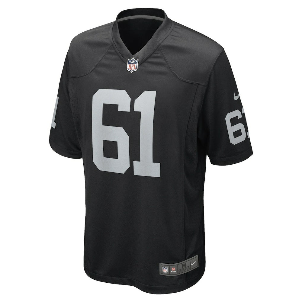 Jordan Meredith Las Vegas Raiders Game Player Jersey - Black - Nike