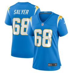 Jamaree Salyer Los Angeles Chargers Women's Game Player Jersey - Powder Blue - Nike