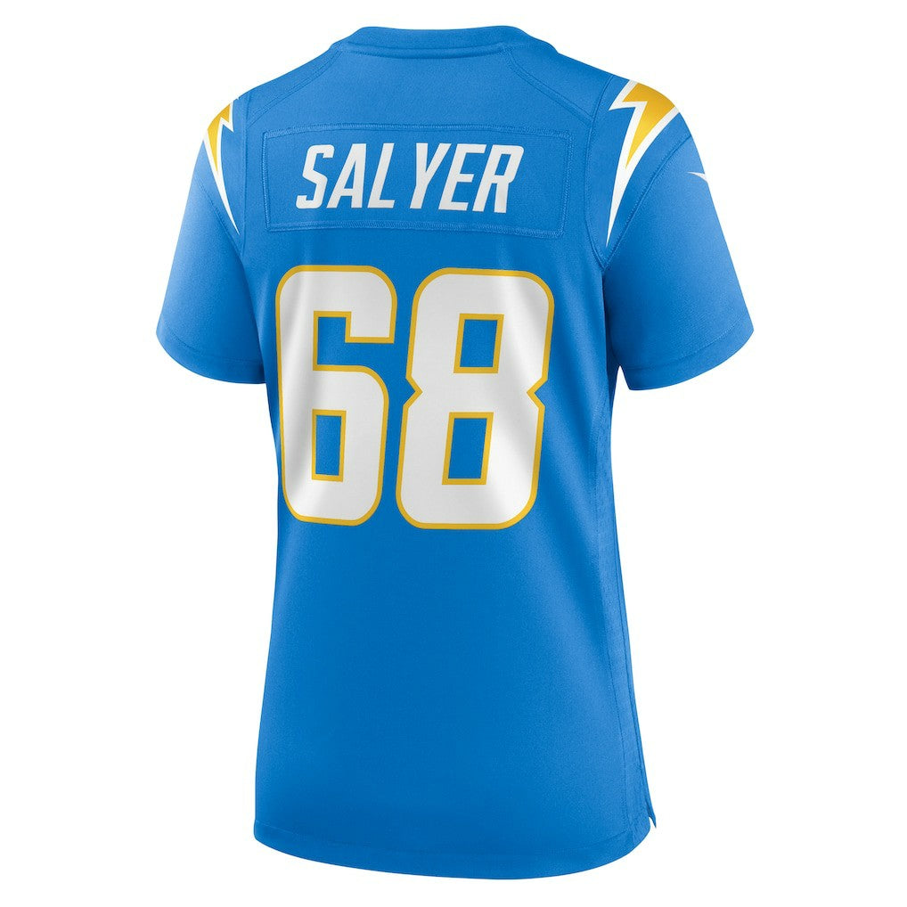 Jamaree Salyer Los Angeles Chargers Women's Game Player Jersey - Powder Blue - Nike