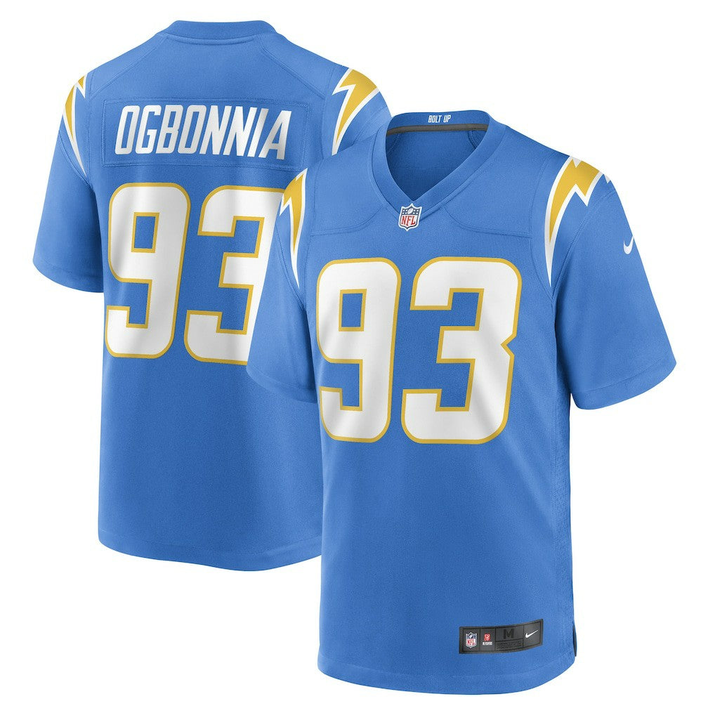 Otito Ogbonnia Los Angeles Chargers Game Player Jersey - Powder Blue - Nike