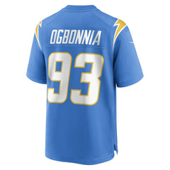 Otito Ogbonnia Los Angeles Chargers Game Player Jersey - Powder Blue - Nike