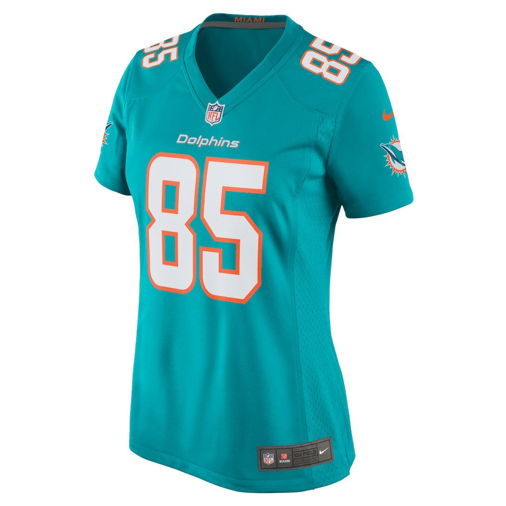 River Cracraft Miami Dolphins Women's Game Player Jersey - Aqua - Nike