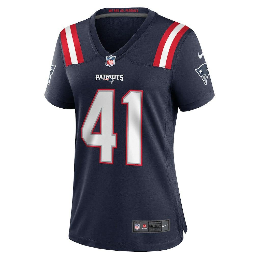 Brenden Schooler New England Patriots Women's Game Jersey - Navy - Nike