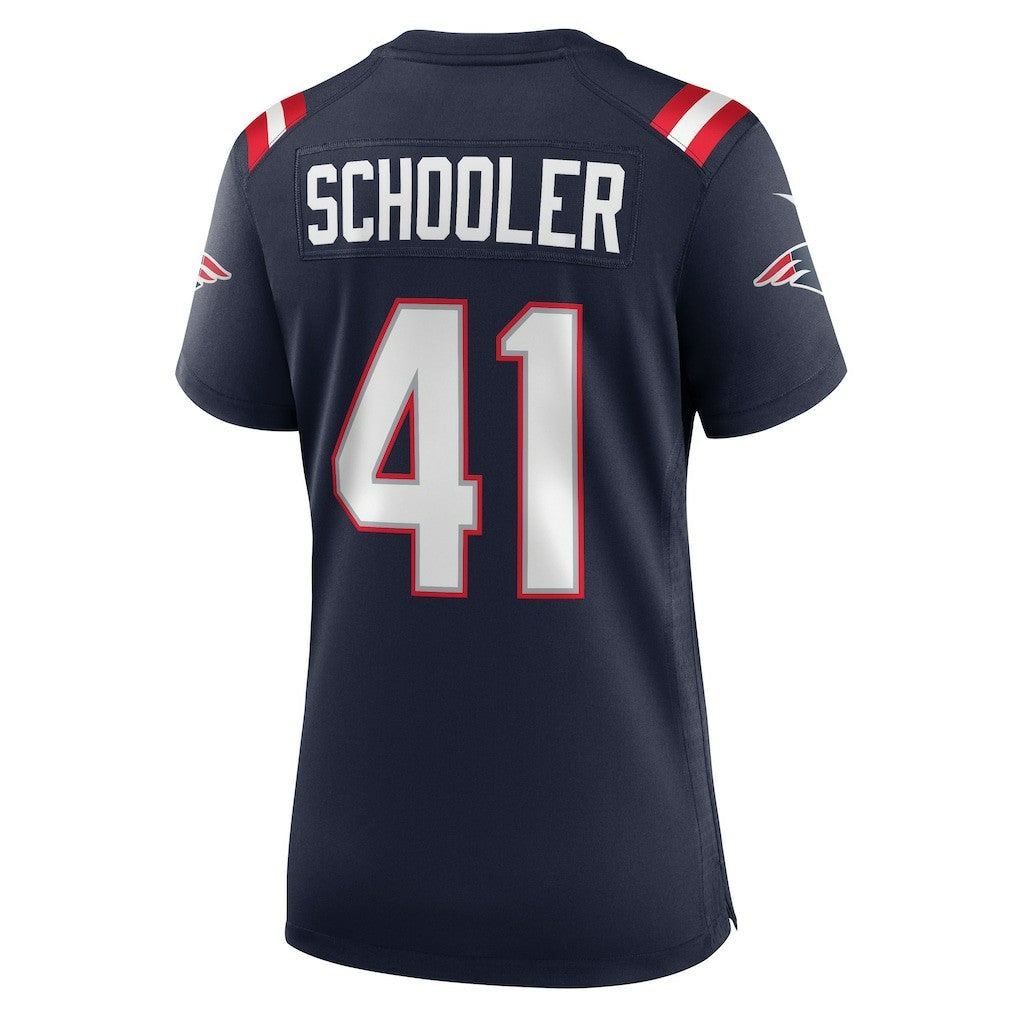 Brenden Schooler New England Patriots Women's Game Jersey - Navy - Nike