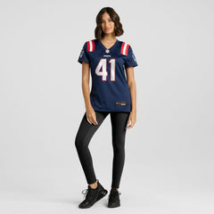 Brenden Schooler New England Patriots Women's Game Jersey - Navy - Nike