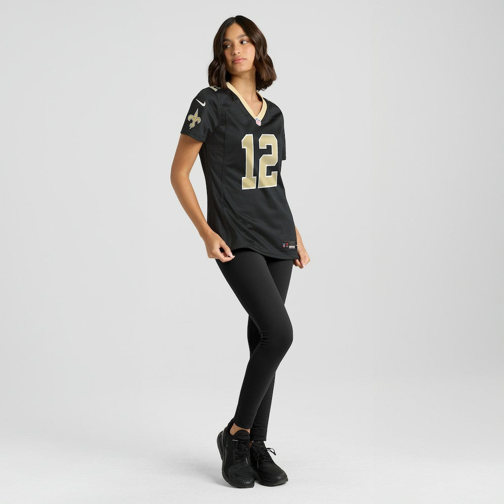 Chris Olave New Orleans Saints Women's Game Player Jersey - Black - Nike
