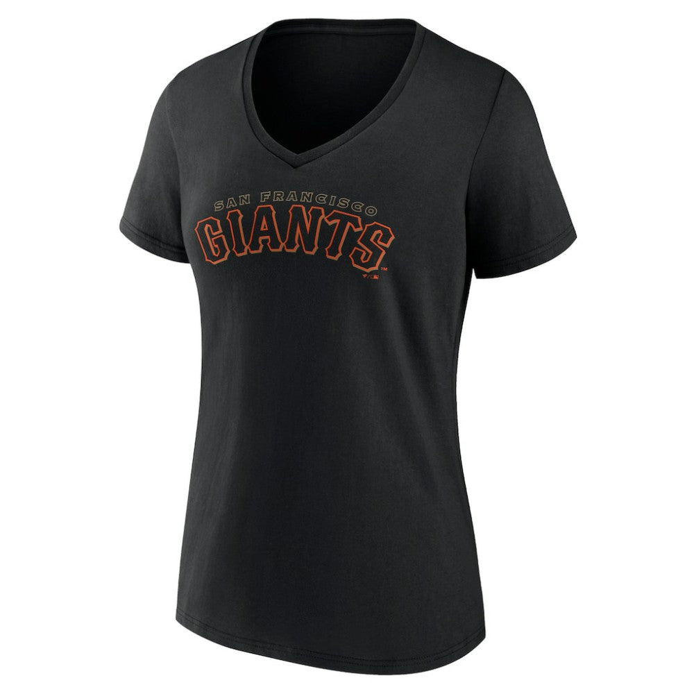 San Francisco Giants Women's Giants Alternate Club Lettering V-Neck T-Shirt Outlet